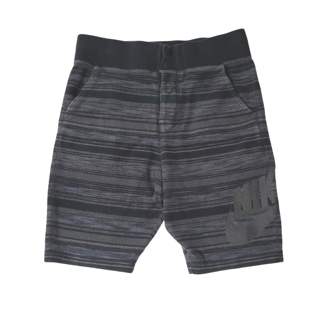 Nike FC Squad Aztec Black Terry Soccer‎ Shorts Lounge Mens Small